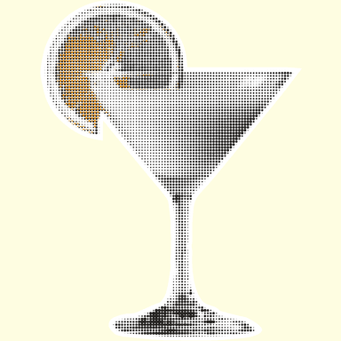 Cocktail glass